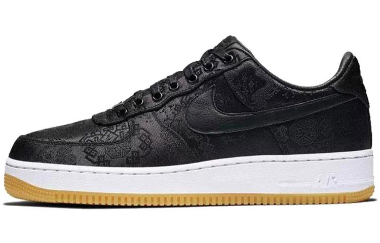 Nike X Fragment Design X Clot Air Force 1 'Black Silk'