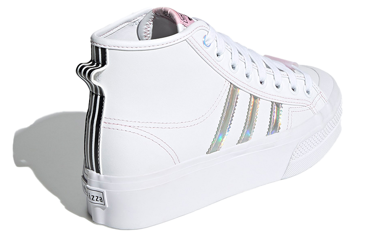 Adidas Nizza Platform Mid 'White Iridescent' Women's купить в интернет-магазине Yoocart с быстрой доставкой по России.