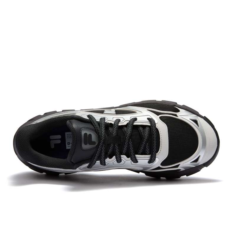 FILA FUSION BONE DX Spine Shoes Coverage Low-Top Casual Shoes Men's Black Gray купить в интернет-магазине Yoocart с быстрой доставкой по России.
