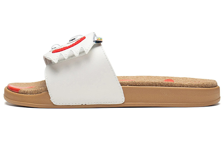 Disney x LiNing Quiet Slide Slippers Men's Champagne White