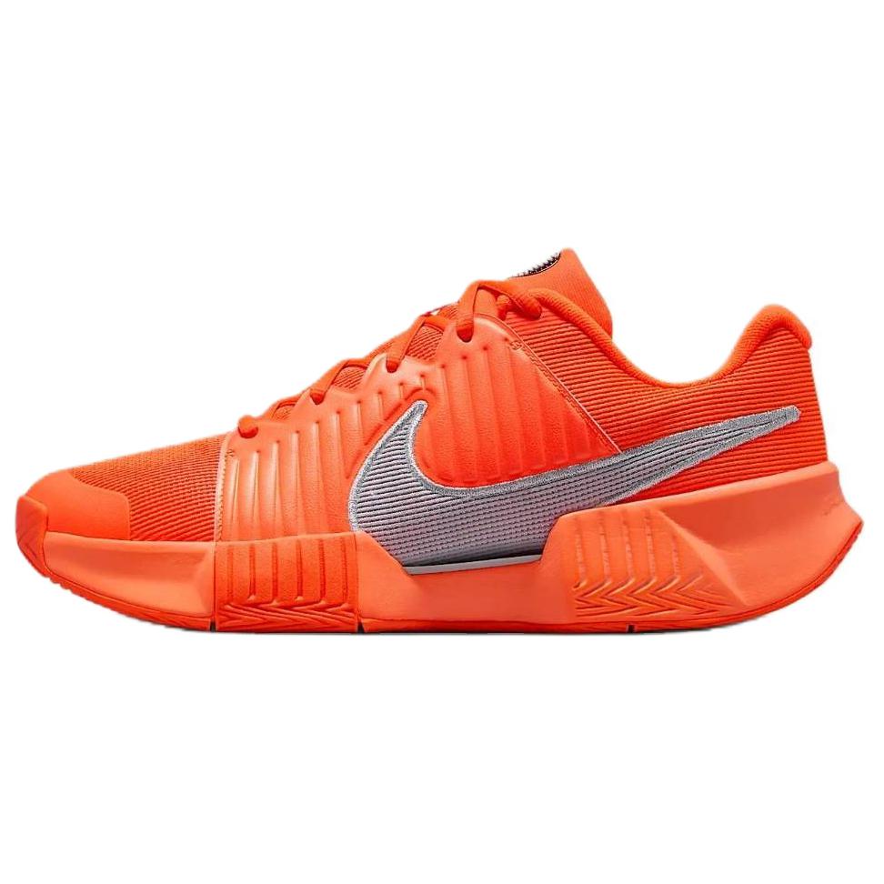 Nike GP Challenge Pro Low top Tennis Shoes Men's Orange Gray