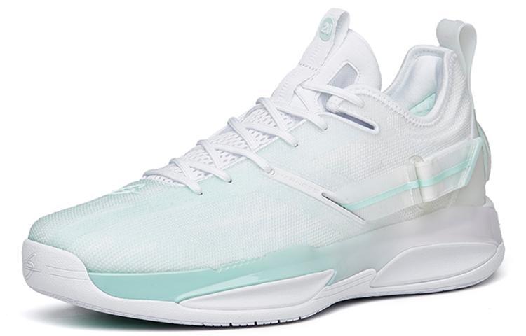 Anta GH3 Frappe Cushioning Support Low-Top Performance Basketball Shoes Men's White Green купить в интернет-магазине Yoocart с быстрой доставкой по России.