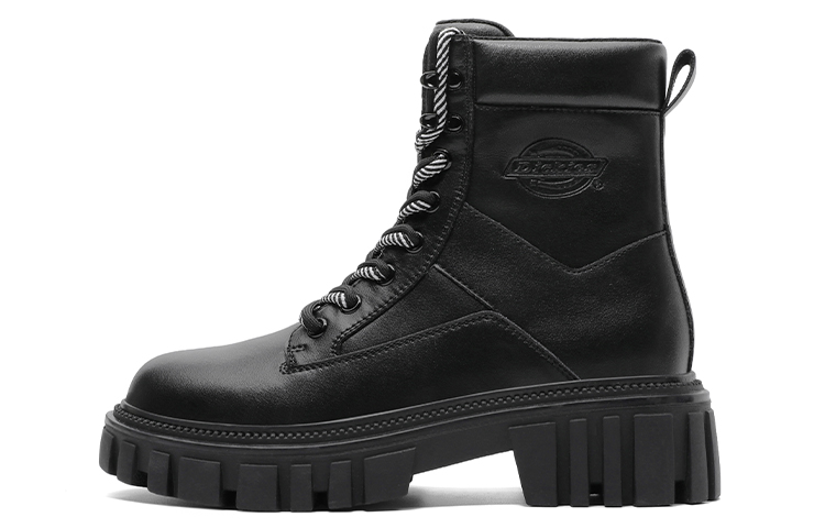Dickies British Comfortable Versatile Short Mid-Calf Martin Boot Women's Black