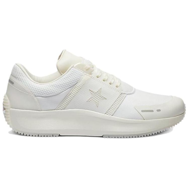 Converse Run Star O Cushioning Wear-Resistant Low-Top Casual Shoes Women's White Gray купить в интернет-магазине Yoocart с быстрой доставкой по России.