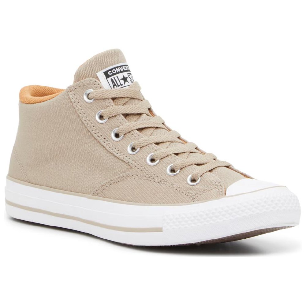 Converse Chuck Taylor All Star Anti Slip Wear Resistant Mid Top Canvas Shoes Unisex Beige