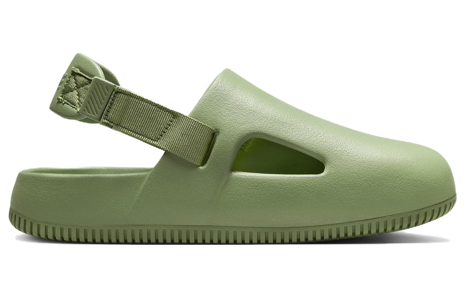 Nike Calm Mule Oil Green Women's