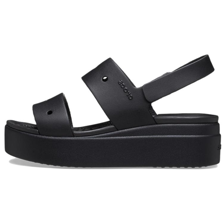 Crocs Brooklyn Beach Sandals Women's Black