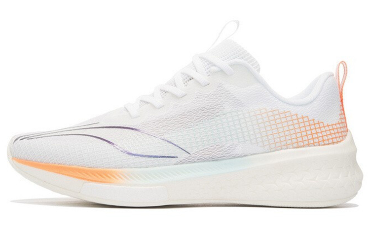 LiNing Red Hare 5 Pro Anti-Slip Wear-Resistant Low-Top Running Shoes Women's Standard White