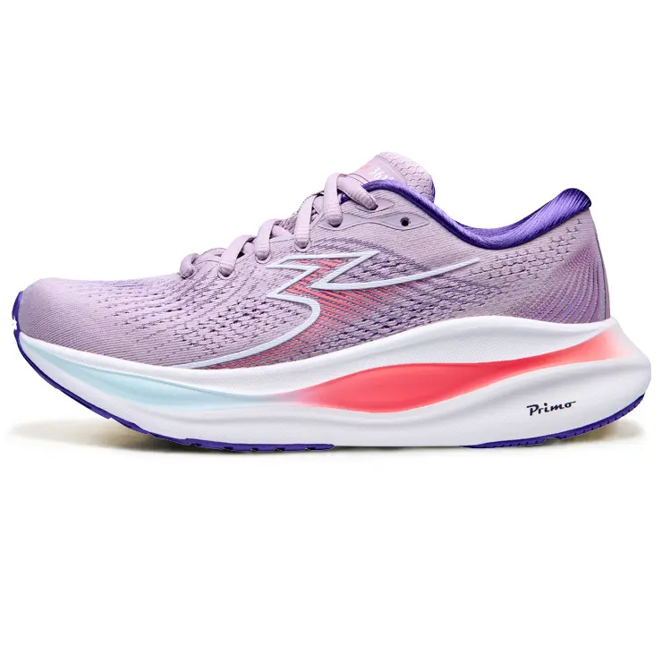 361° Cushioning, Wear Resistant Low Top Casual Running Shoes Men's Lilac Gray Purple