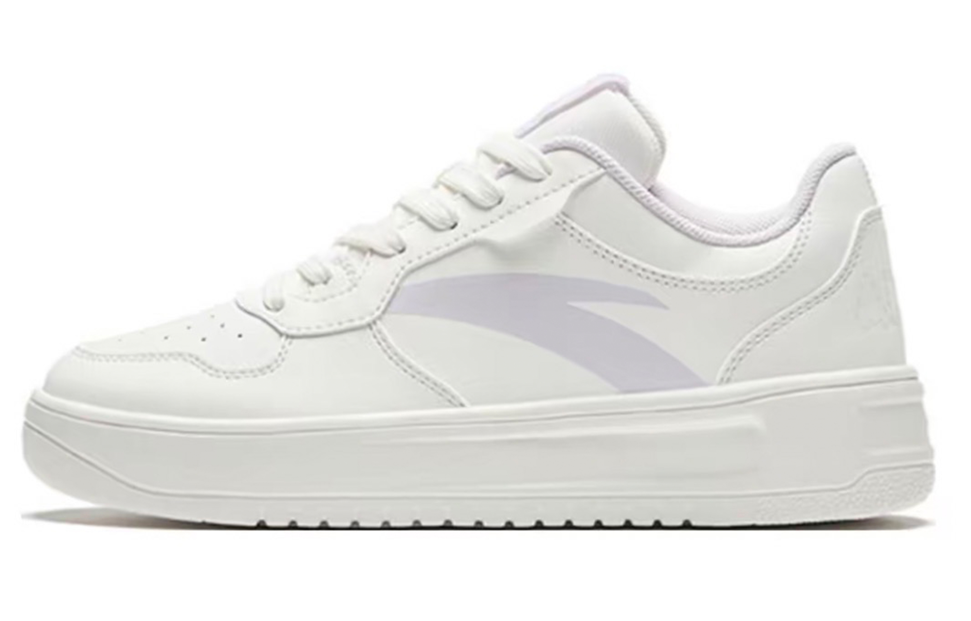 Anta Relaxed Anti Slip Wear Resistant Low Top Skateboard Shoes Women's Light Purple купить в интернет-магазине Yoocart с быстрой доставкой по России.