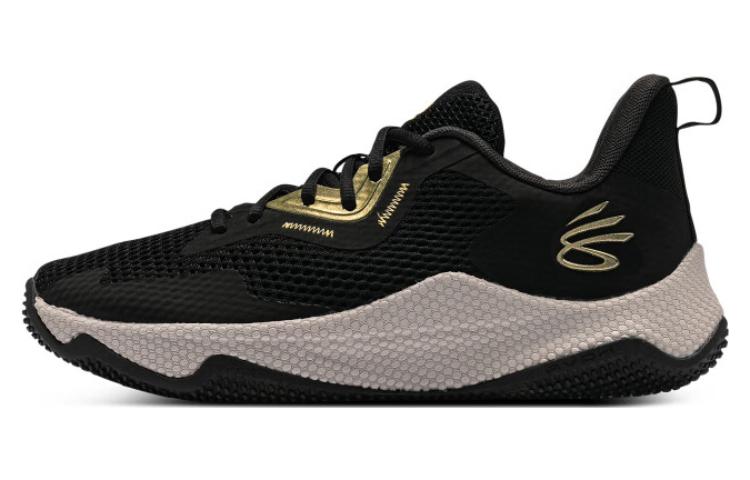 Under Armour Curry 3 Hovr Splash 'Black Metallic Gold'