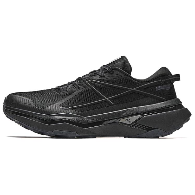 Anta Anti-Slip Wear-Resistant Low-Top Running Shoes Men's Black