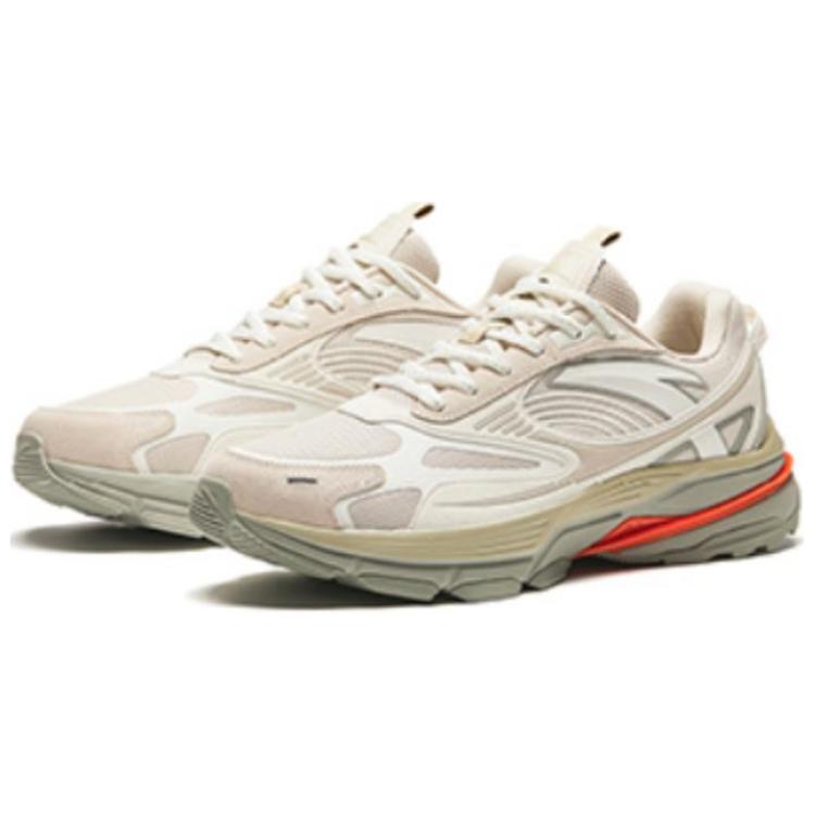 Anta Cushioning, Wear Resistant Low top Casual Shoes Men's White