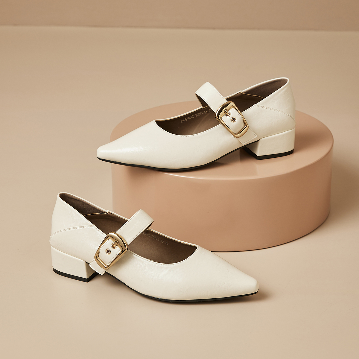 EBLAN Chunky Heel Mary Jane Shoes Women's купить в интернет-магазине Yoocart с быстрой доставкой по России.