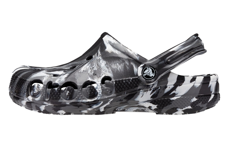 Crocs Baya Clogs 'Black White'