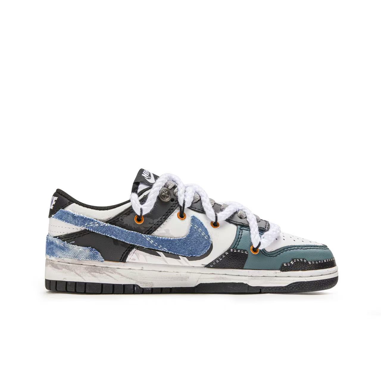Nike Dunk Box, Denim Knight Abrasion Resistant Low top Skateboard Shoes Unisex купить в интернет-магазине Yoocart с быстрой доставкой по России.