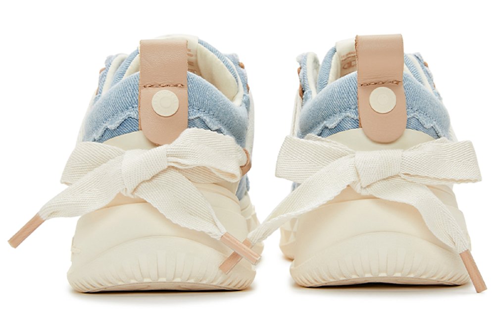 Champion Low-Top Skateboard Shoes Women's Light Blue