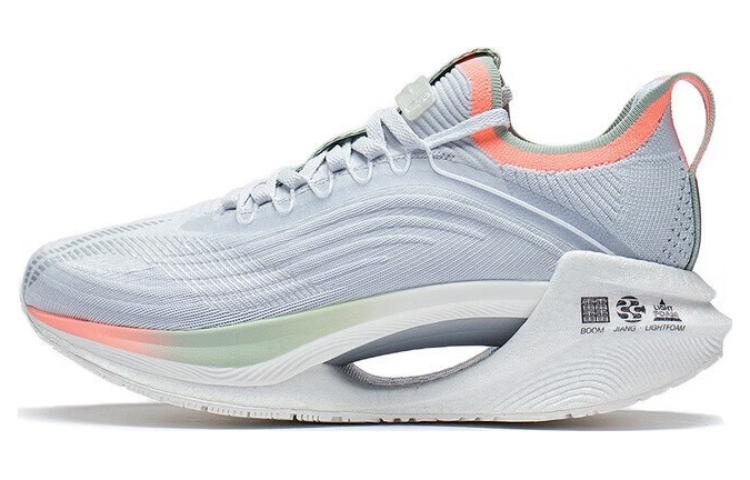 LiNing Shadow Essential Cushioning Anti-Slip And Wear-Resistant Low-Top Running Shoes Women's Light Frost Blue