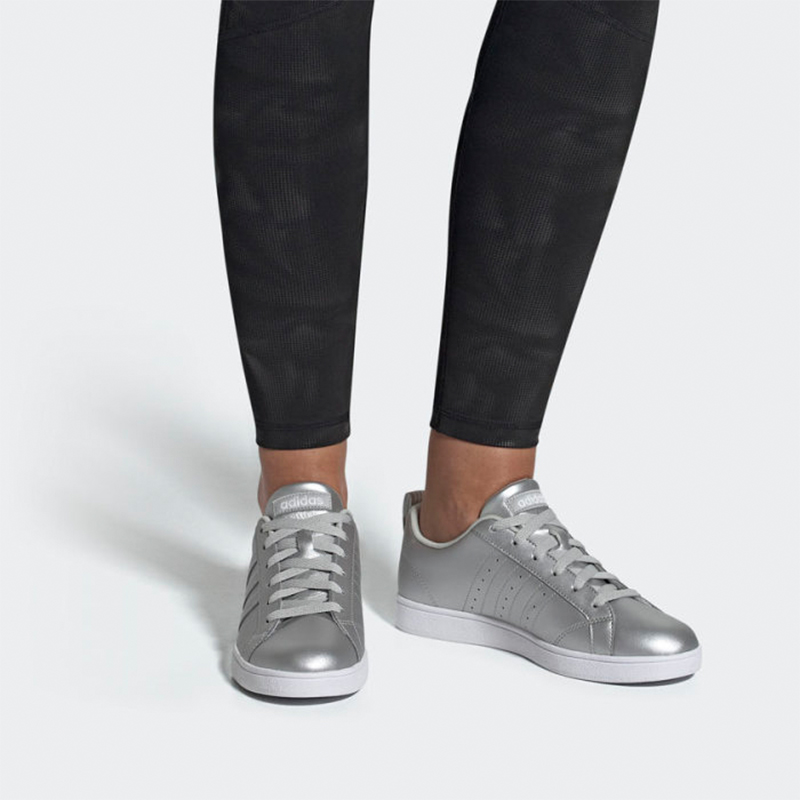 Adidas Vs Advantage 'Silver White' Women's