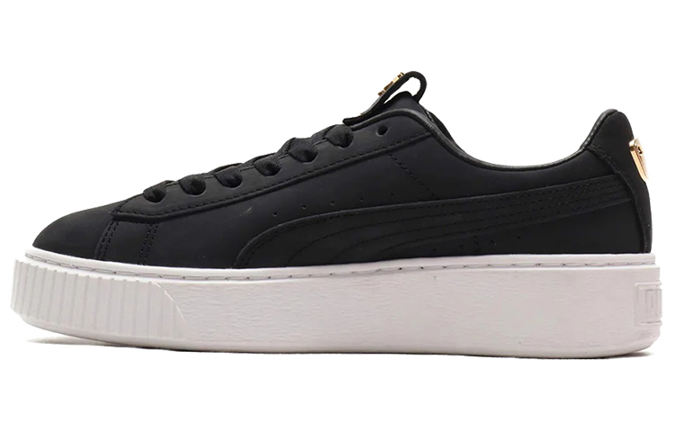 PUMA Platform Premium Logo 'Black White' Women's
