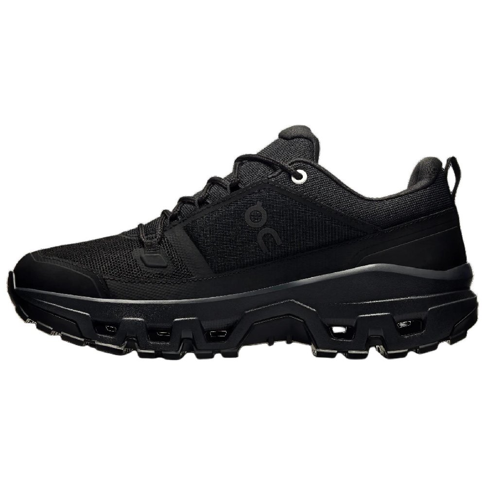 On Women's Cloudrock Low Waterproof 'Triple Black' Women's