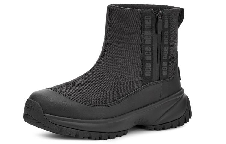 UGG Yose Zip Fleece Lined Snow Boots Black Women's купить в интернет-магазине Yoocart с быстрой доставкой по России.