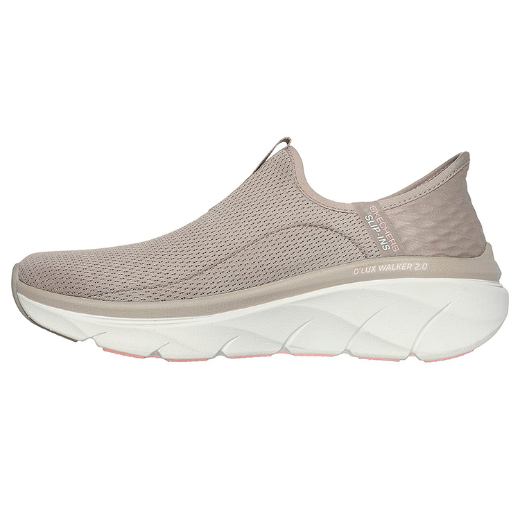 Skechers Hands Free Slip Ins Low Top Casual Shoes Women's Taupe