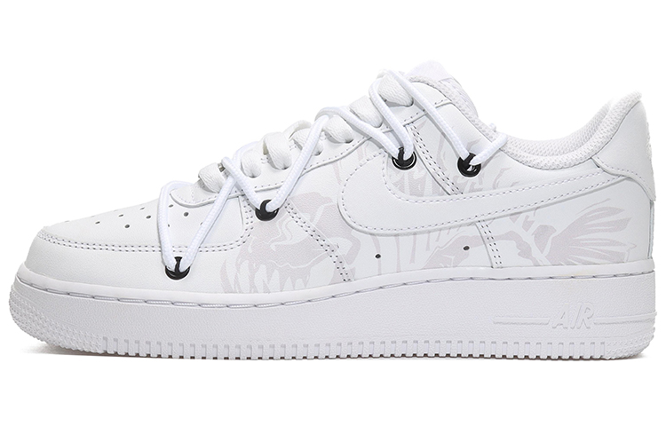 Nike Air Force 1 Low 07 Low-Top Skateboard Shoes Men's Pure White