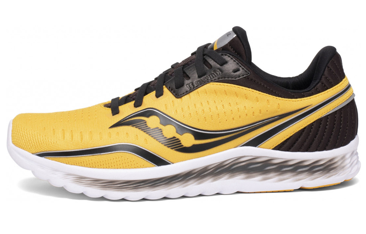 Saucony Kinvara Elite 11 Low Top Running Shoes Men's Yellow