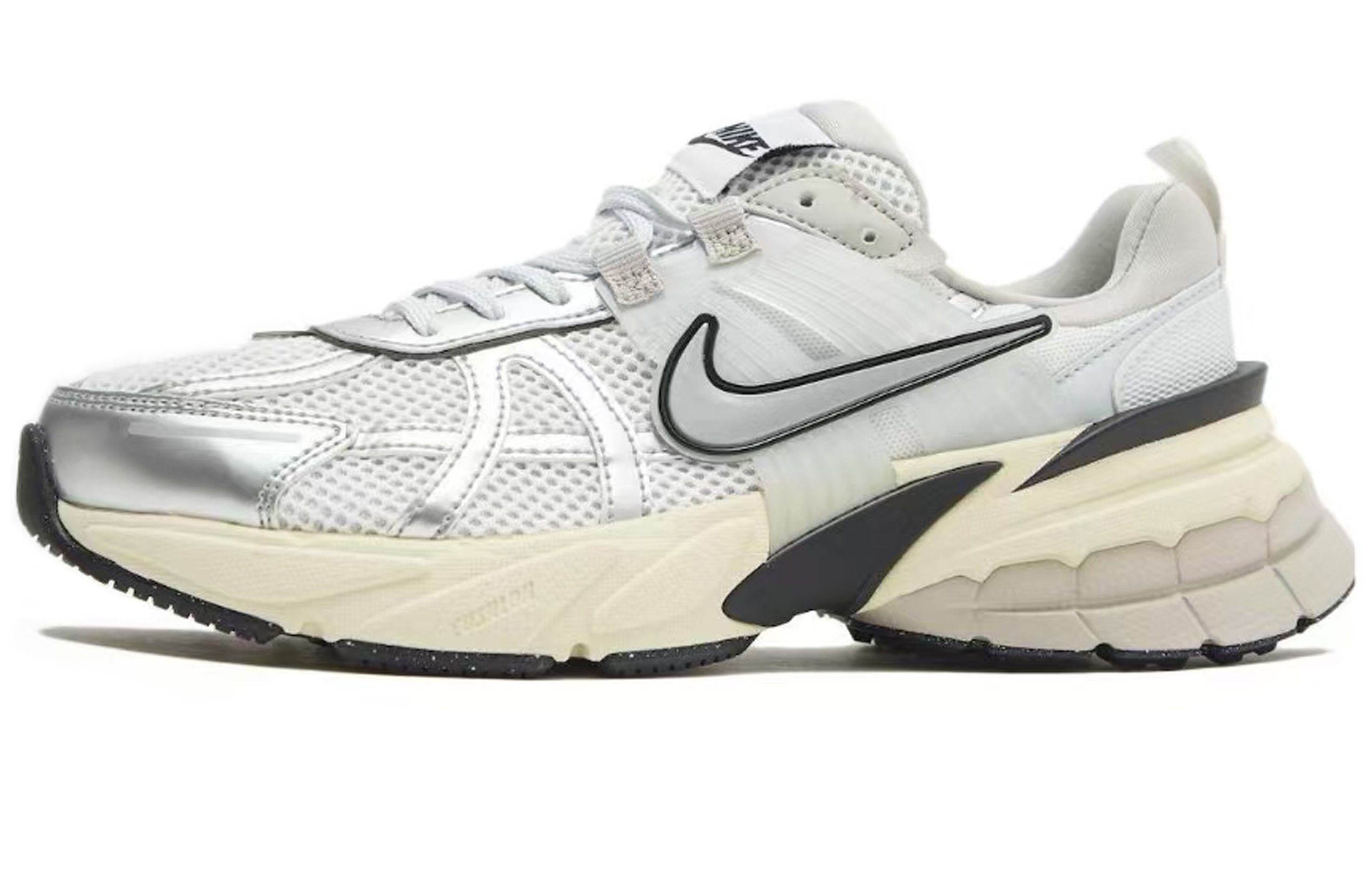 Nike V2K Run Cushioning, Wear Resistant Low top City Commute Running Shoes Women's Silver Gray купить в интернет-магазине Yoocart с быстрой доставкой по России.