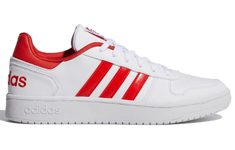Adidas Hoops 2.0 'White Red'
