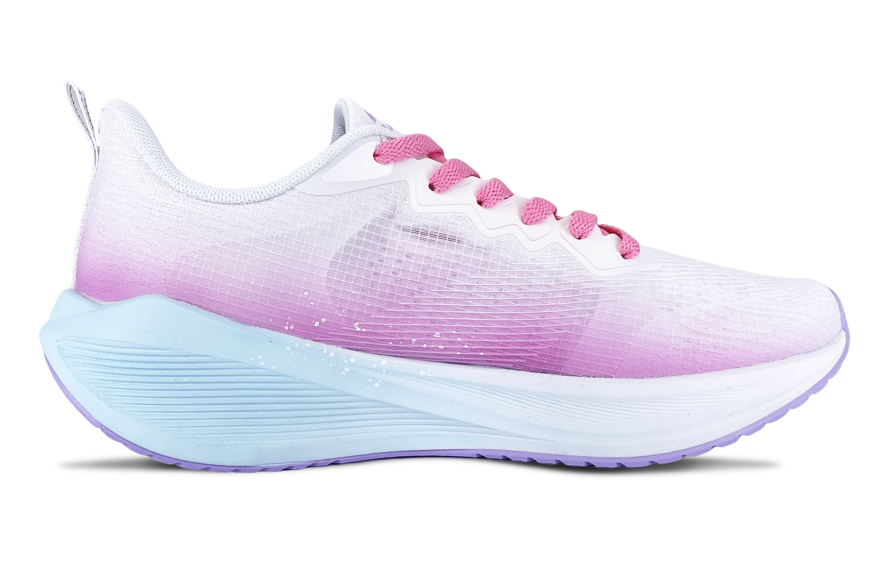 LiNing Wuyue Shock Absorbers Slip Resistant Breathable Low Top Casual Running Shoes Women's Dazzling Pink