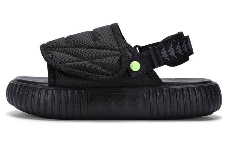Kappa Sports Sandals Unisex Black