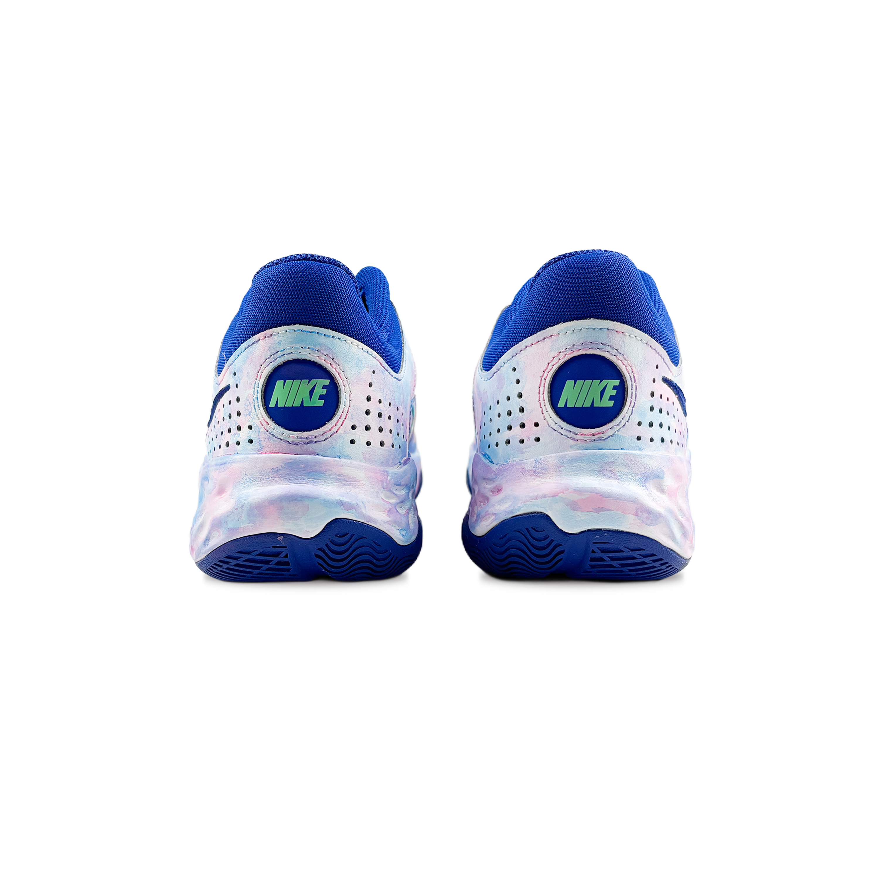 Nike Fly By Mid 3 Basketball Shoes Men Mid Top Blue/Pink купить в интернет-магазине Yoocart с быстрой доставкой по России.