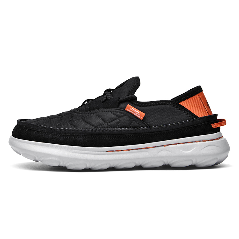 Jeep Low Top Outdoor Shoes Men's Black