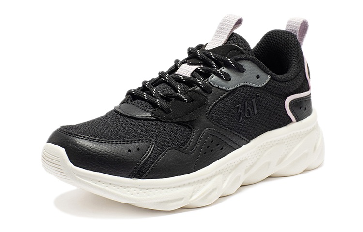 361° Low Top Running Shoes Women's Black Purple