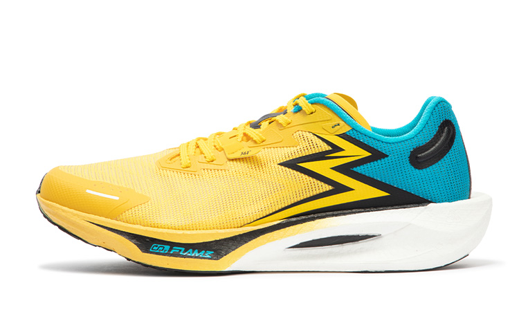 361° Speed 3 PRO Cushioning Anti-Slip Wear-Resistant Breathability Low-Top Casual Running Shoes Unisex Sunshine Yellow