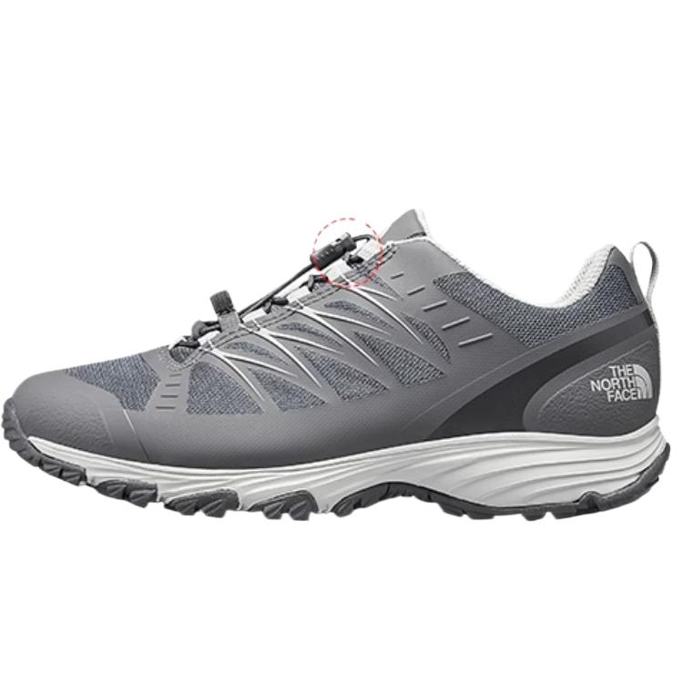 THE NORTH FACE Anti-Slip Wear-Resistant Low-Top Hiking/Trekking Shoes Women's Gray