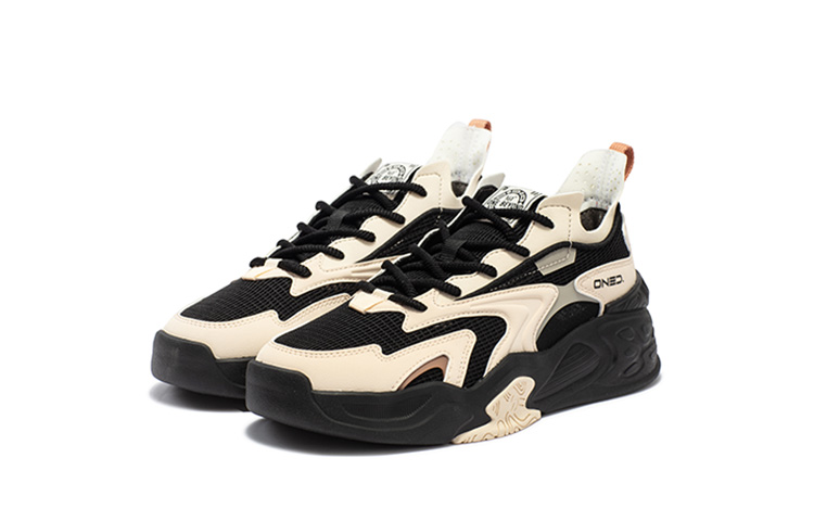 361° Karst Anti Slip Wear Resistant Low Top Casual Shoes Women's Beige Black купить в интернет-магазине Yoocart с быстрой доставкой по России.