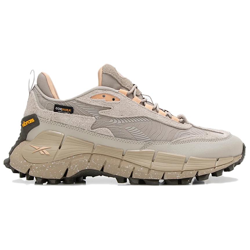 Reebok ZIG KINETICA 2.5 EDGE Waterproof And Breathable Low Top Casual Trail Running Shoes Unisex Gray купить в интернет-магазине Yoocart с быстрой доставкой по России.