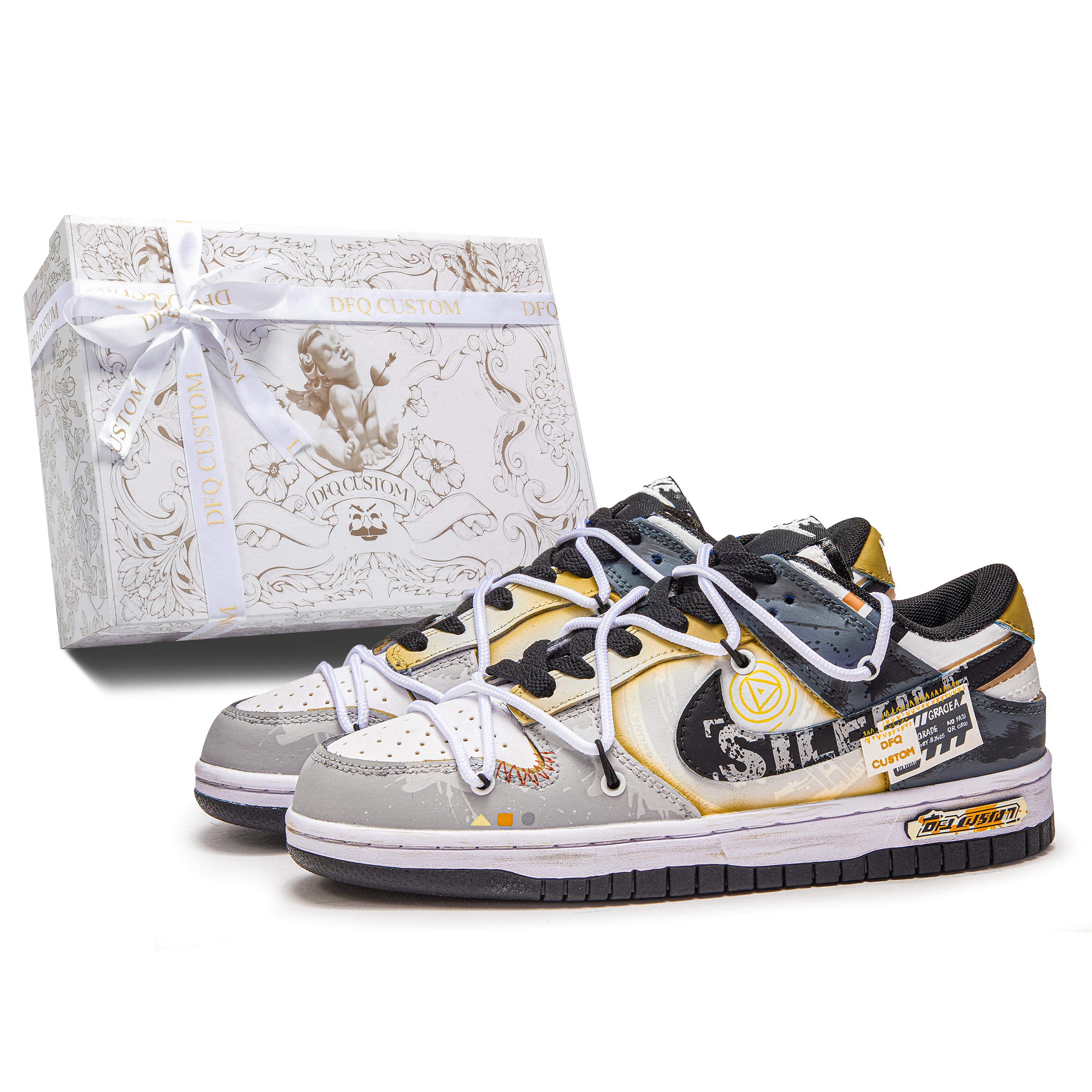 Nike Dunk Box 404 Response Cushioning Quick Dry Abrasion Resistant Balance Low top Skateboard Shoes Unisex купить в интернет-магазине Yoocart с быстрой доставкой по России.