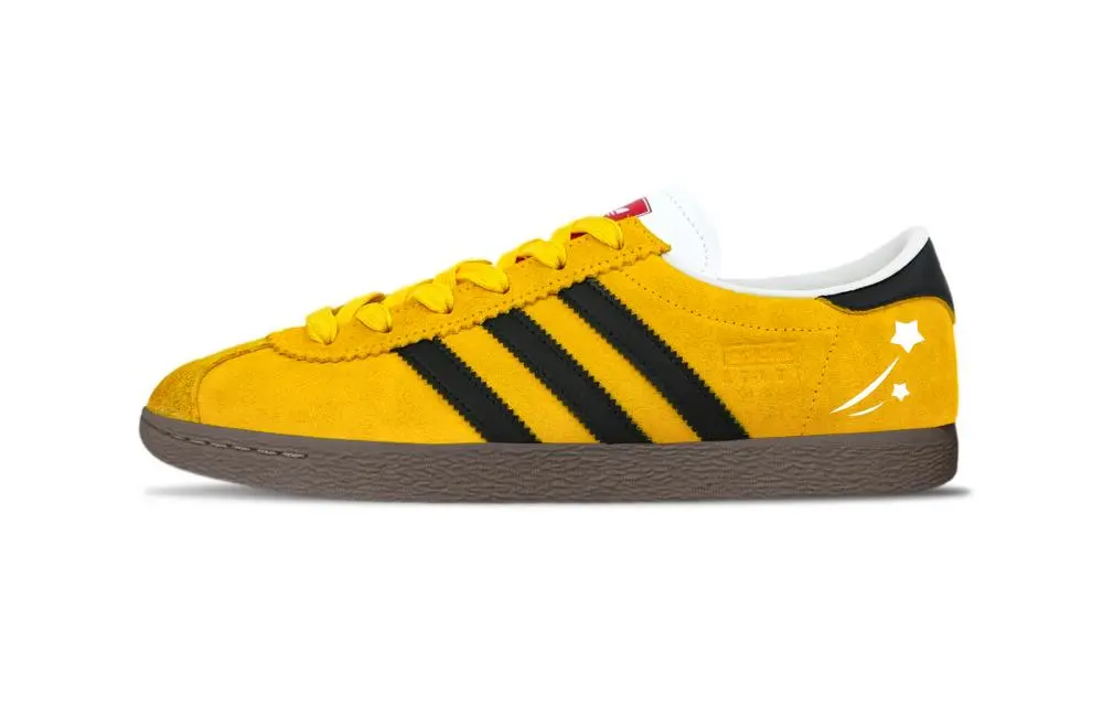Adidas Originals Stadt Sweet Honey Abrasion Resistant Low top German Army Trainers Unisex Yellow