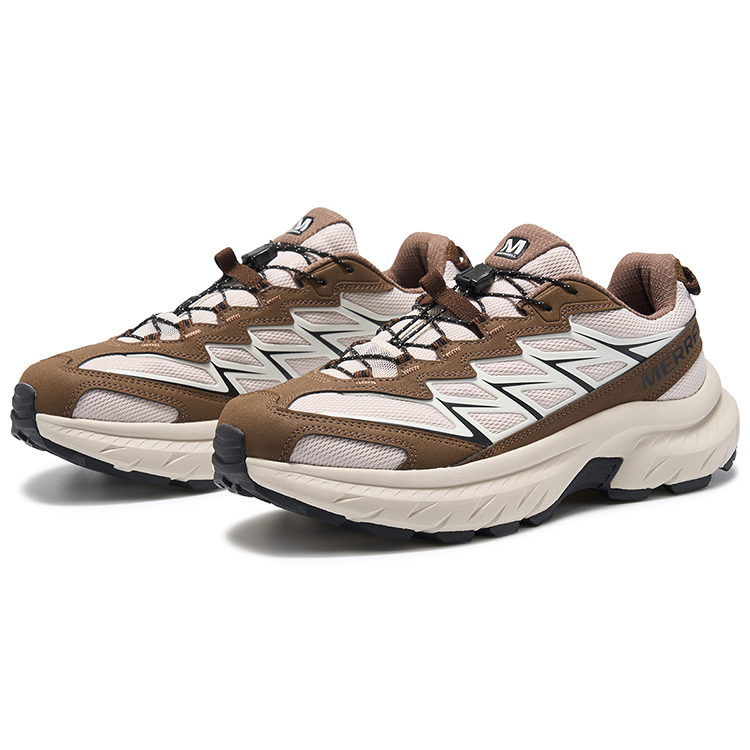 MERRELL FREE STRIDE LITE Abrasion Resistant Low Top Hiking Shoes Men's Beige Brown купить в интернет-магазине Yoocart с быстрой доставкой по России.