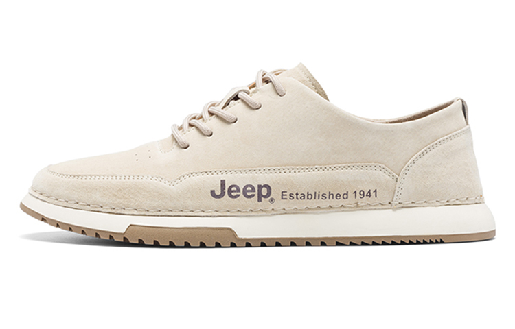 Jeep Wear-Resistant Slip-Resistant Low-Top Skateboard Shoes Men's Sand