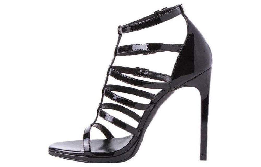 SAINT LAURENT Roman Sandals Women's Black