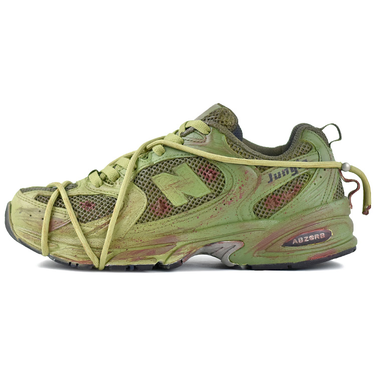 New Balance NB 530 Running Shoes Unisex Low-Top Green/Red
