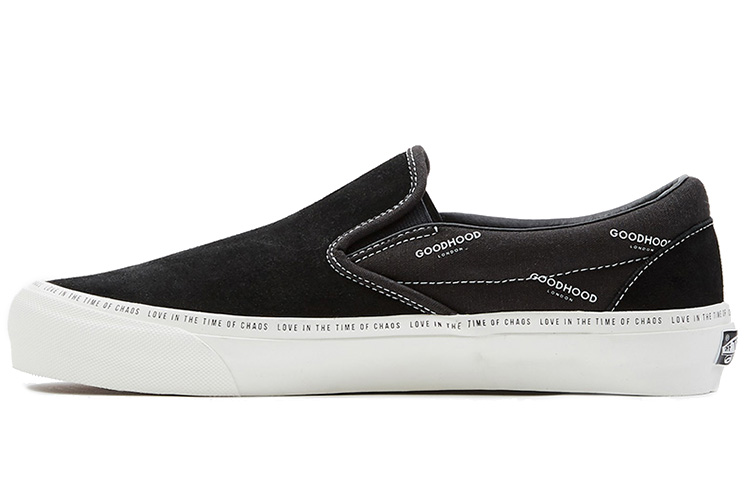 Vans Vault X Goodhood Og Classic Slipon Lx Black