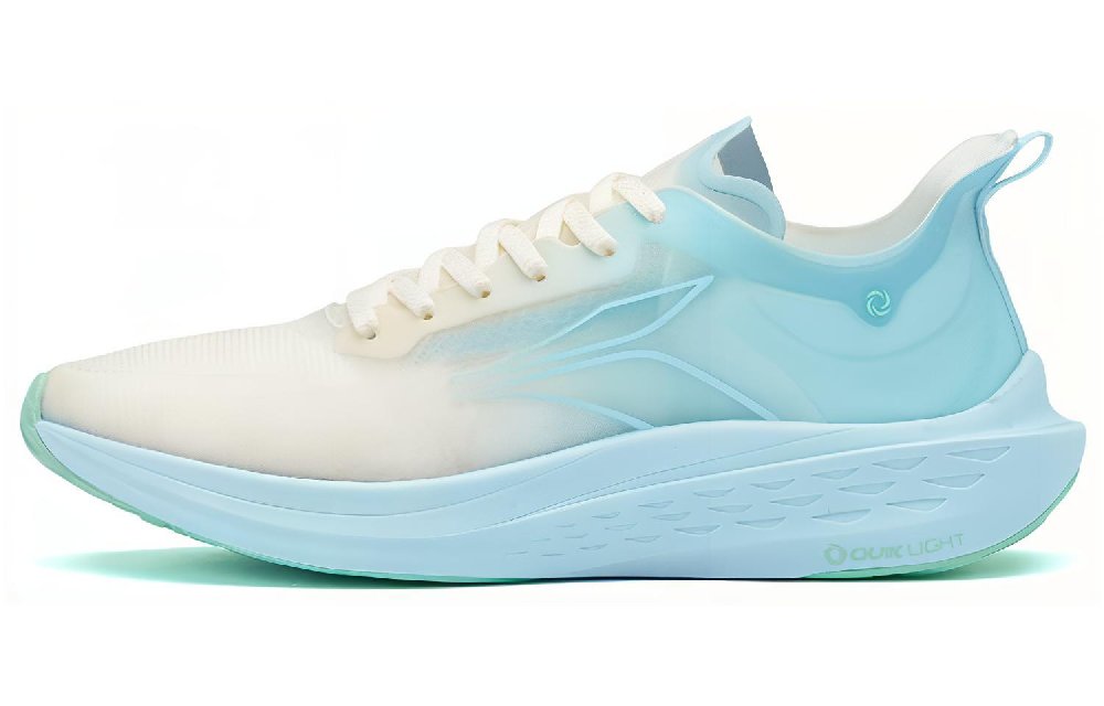361° Flying Fish SE Cushioning Anti-Slip Wear-Resistant Breathable Lightweight Rebound Low-Top Running Shoes Men's Blue