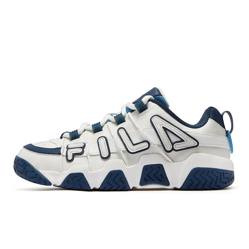 FILA FUSION Low top Basketball Shoes Men's Snow Ceramic Basket