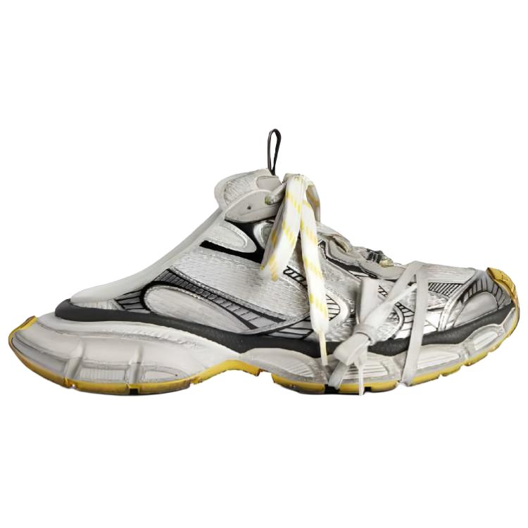 Balenciaga 3XL Wrap-toe Slippers Women's Gray